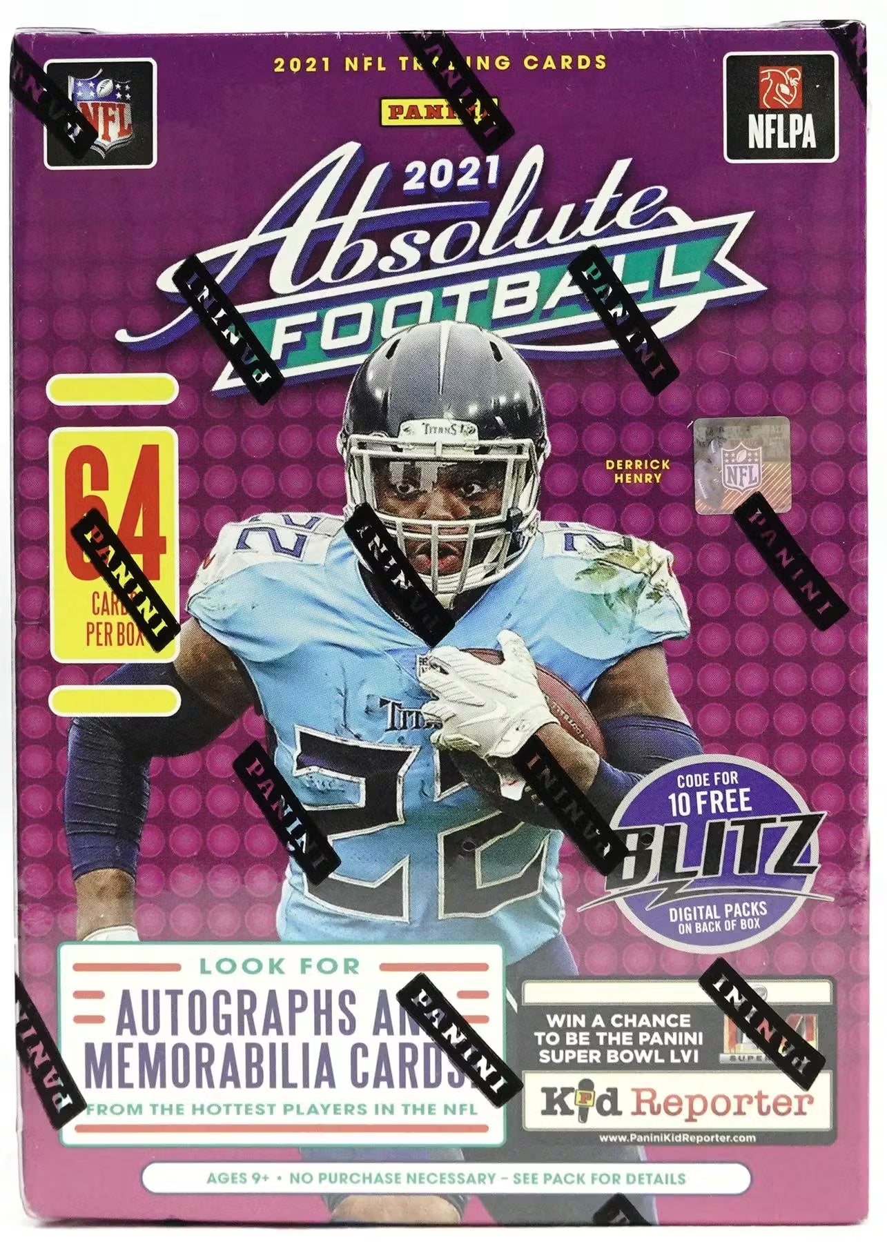 s680129065388134146_p1192_i2_w1285 2021 Absolute Memorabilia Football Blaster Box - Image 1