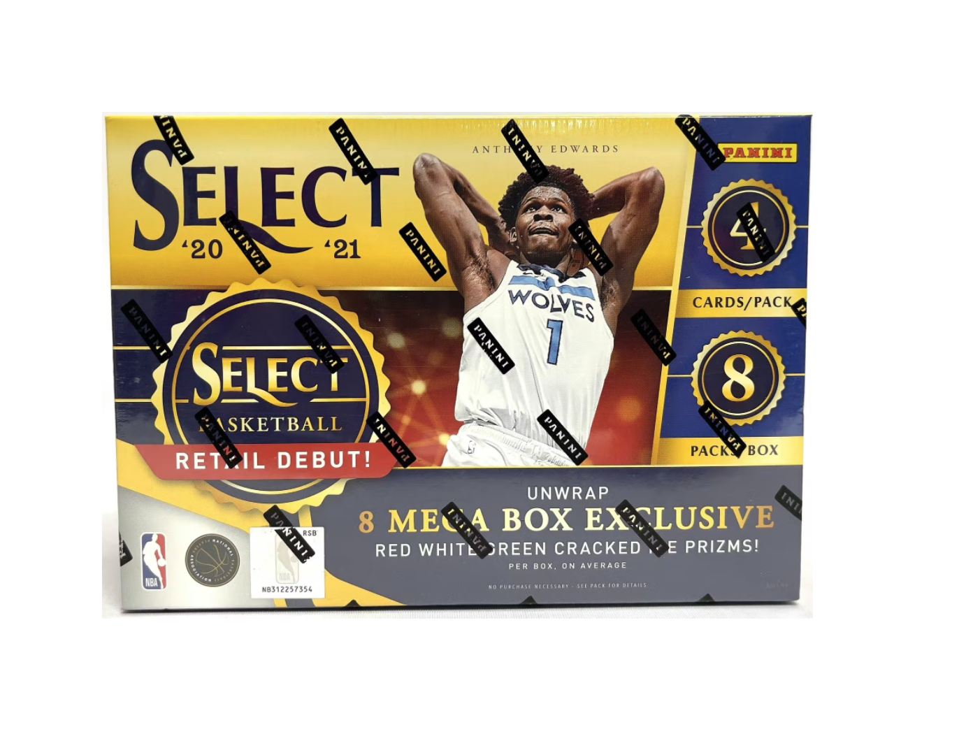 s680129065388134146_p1194_i3_w1382 2020/21 Panini Select Basketball Mega Box - Image 1