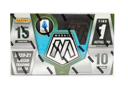 2020/21 Panini Mosaic Serie A Soccer Hobby Box