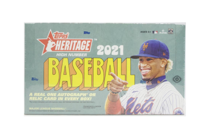 2021 Topps Heritage High Number Hobby Box