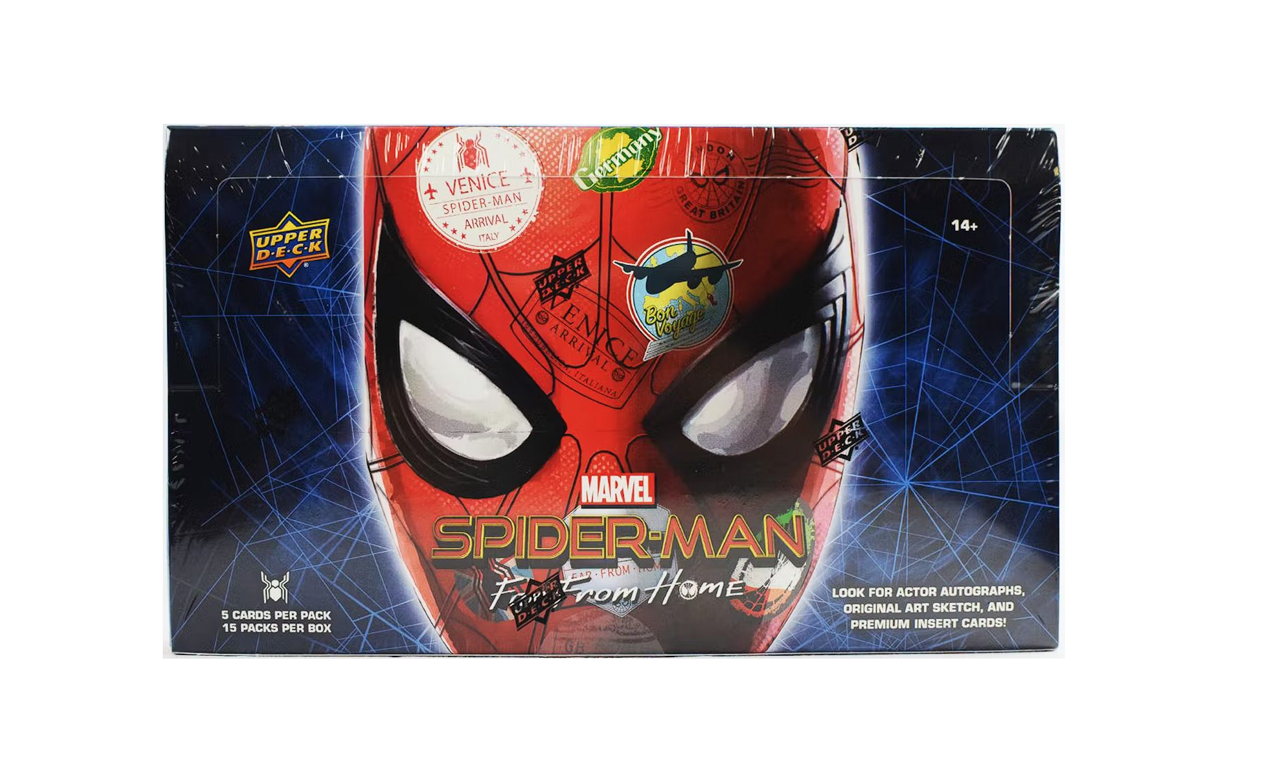 s680129065388134146_p122_i3_w1830 2019 Upper Deck Spider-Man Far from Home Hobby Box - Image 1
