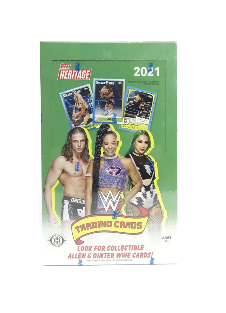 s680129065388134146_p1255_i2_w784 2021 Topps Heritage WWE Hobby Box - Image 1