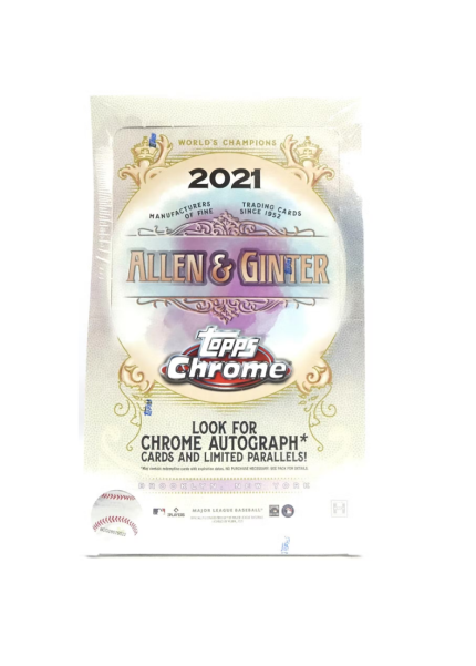2021 Topps Allen & Ginter Chrome Hobby Box