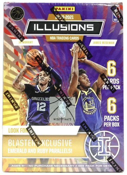 2020-21 Panini Illusions Basketball Blaster Box