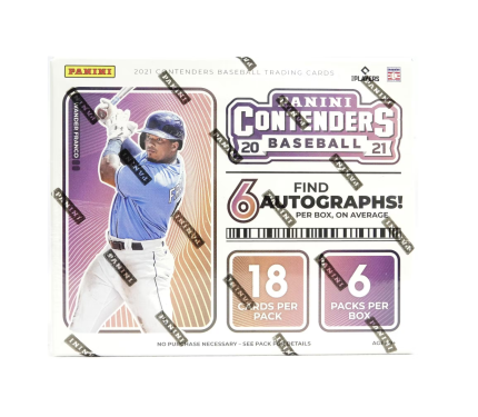 2021 Panini Contenders Baseball Hobby Box
