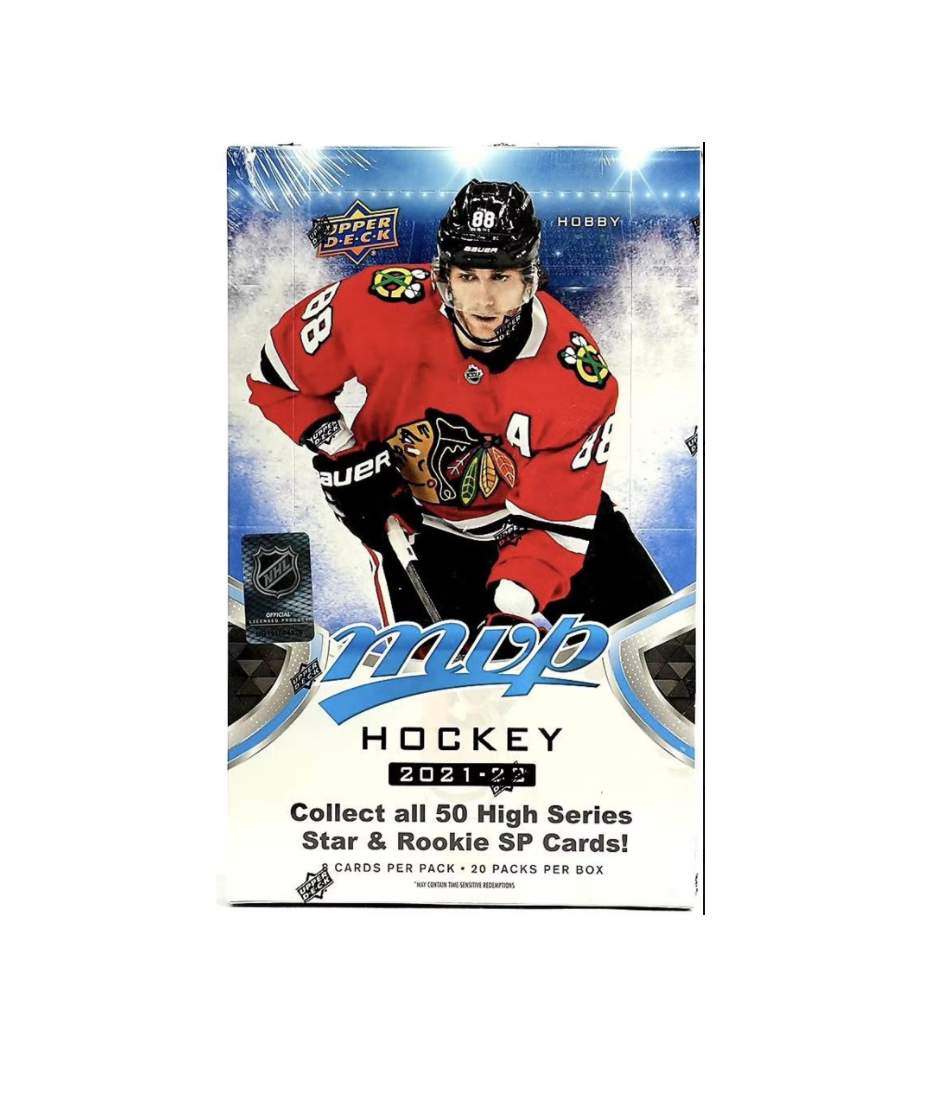 s680129065388134146_p1280_i3_w950 2021/22 Upper Deck MVP Hockey Hobby 20 Box Case - Image 1