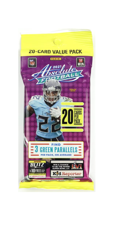 2021 Panini Absolute Football Fat Pack