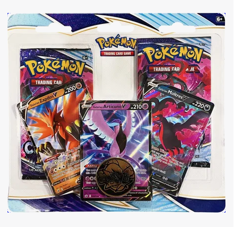s680129065388134146_p1320_i2_w471 2021 Pokémon Center Chilling Reign Legendary Bird 2 Pack Blister - Image 1