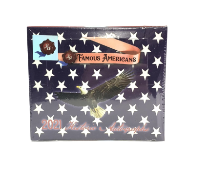 2021 HAC Famous Americans Hobby Box