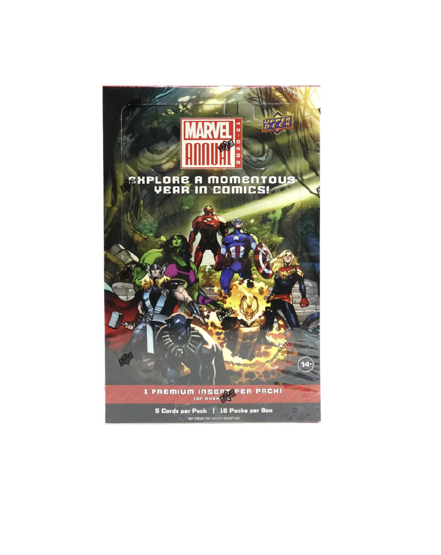 s680129065388134146_p1325_i2_w908 2020-21 Upper Deck Marvel Annual Hobby Box - Image 1