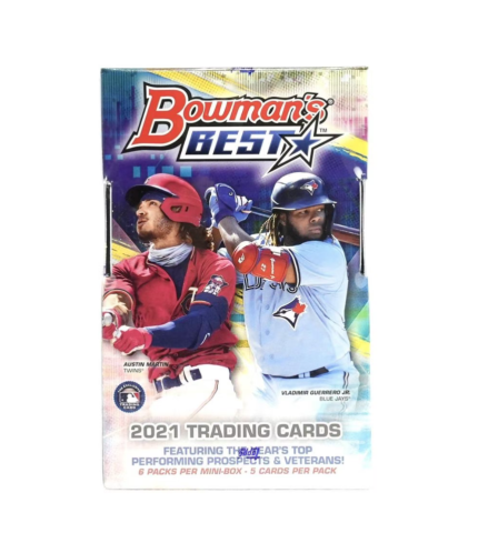 2021 Bowman’s Best Baseball 8 Hobby Box Case