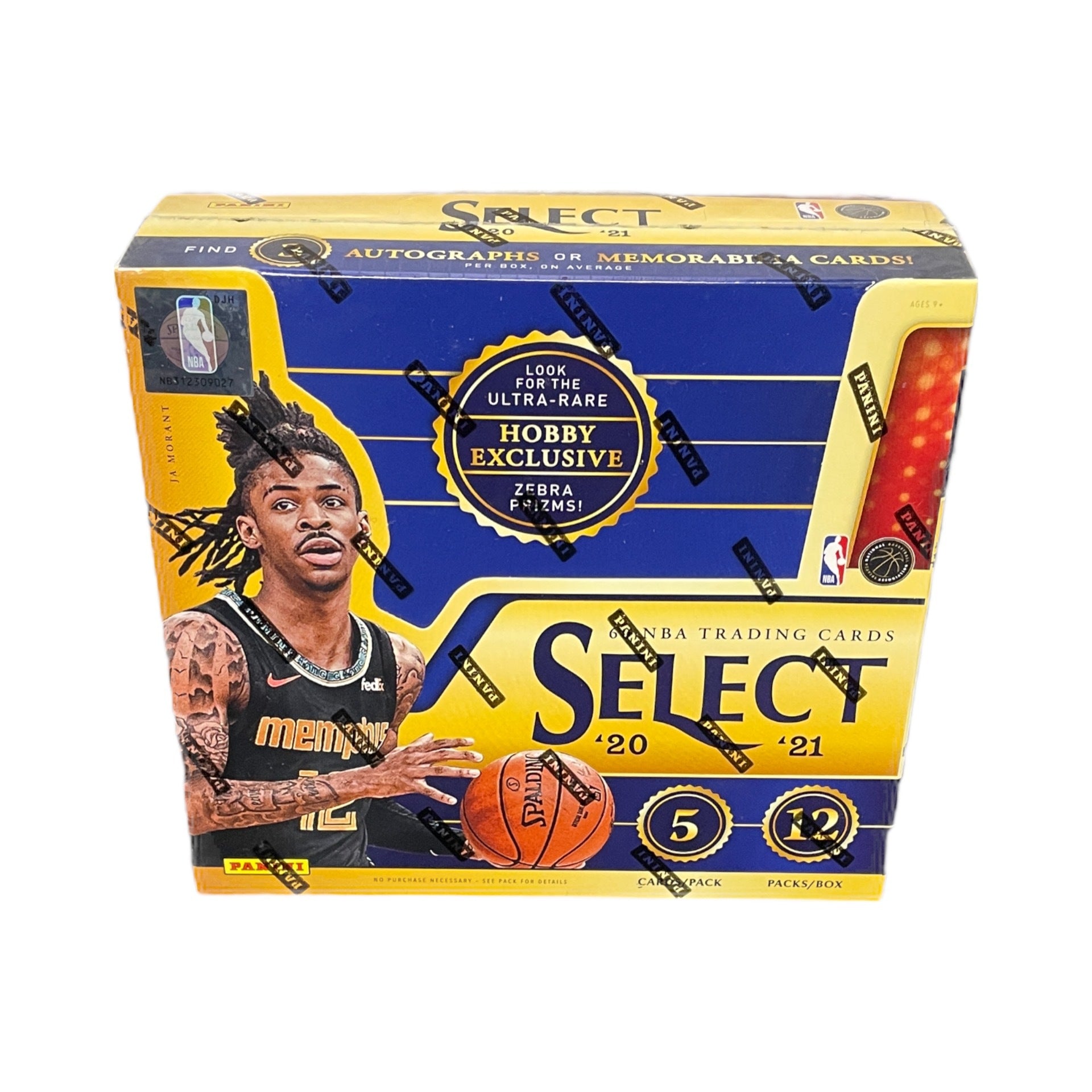 s680129065388134146_p1374_i1_w1920 2020/21 Panini Select Basketball Hobby Box - Image 1