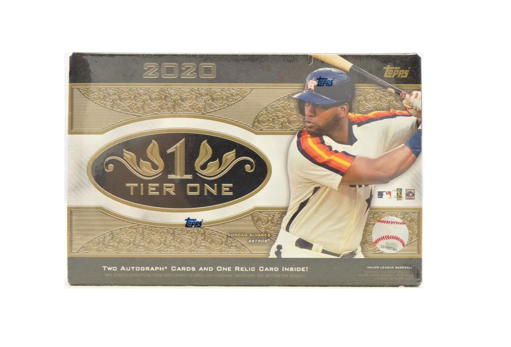 s680129065388134146_p1448_i2_w1650 2020 Topps Tier One Baseball 12 Box Case - Image 1