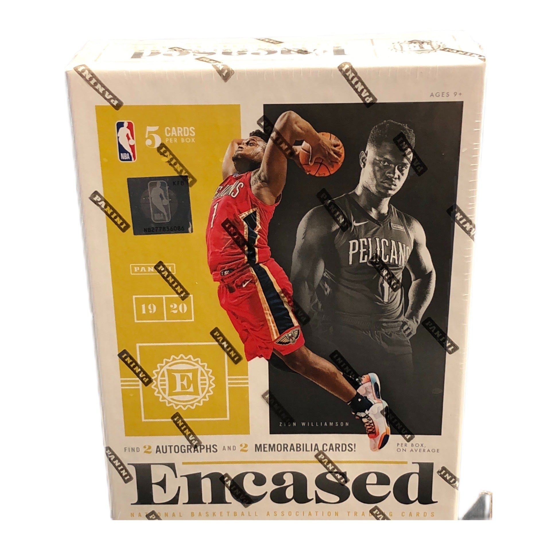 s680129065388134146_p1450_i1_w1920 2019/20 Panini Encased Basketball Hobby Box - Image 1