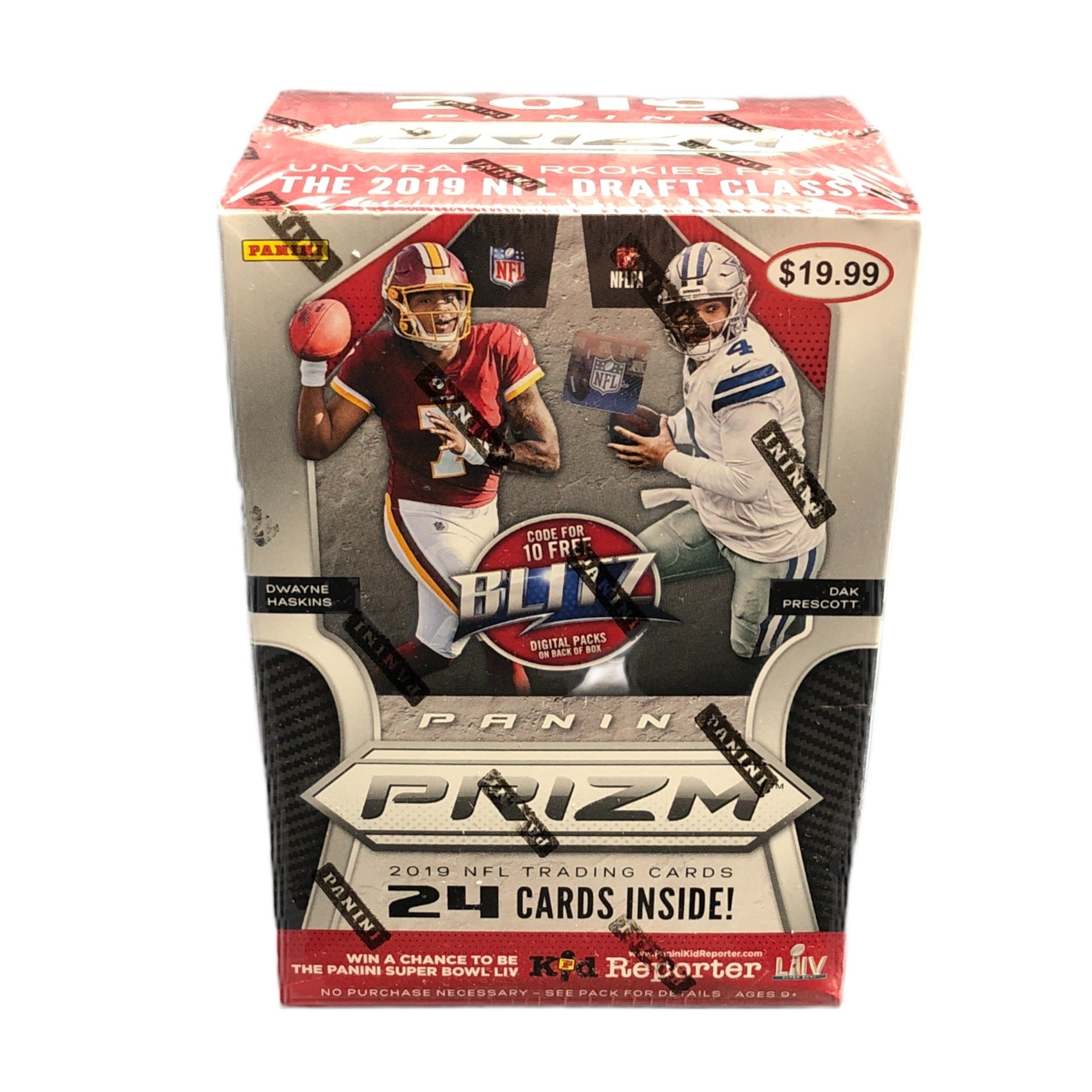 s680129065388134146_p1460_i1_w1920 2019 Panini Prizm Football Blaster Box - Image 1