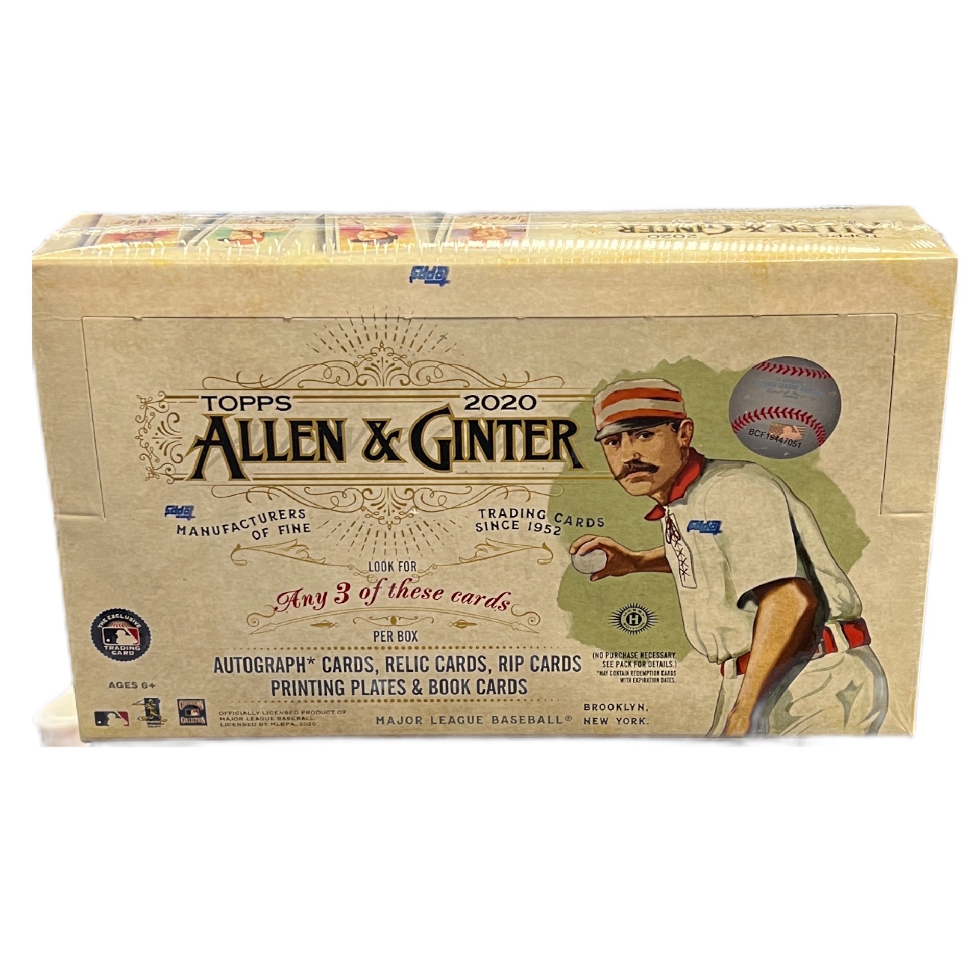 s680129065388134146_p1467_i1_w1920 2020 Topps Allen & Ginger Baseball Hobby Box - Image 1