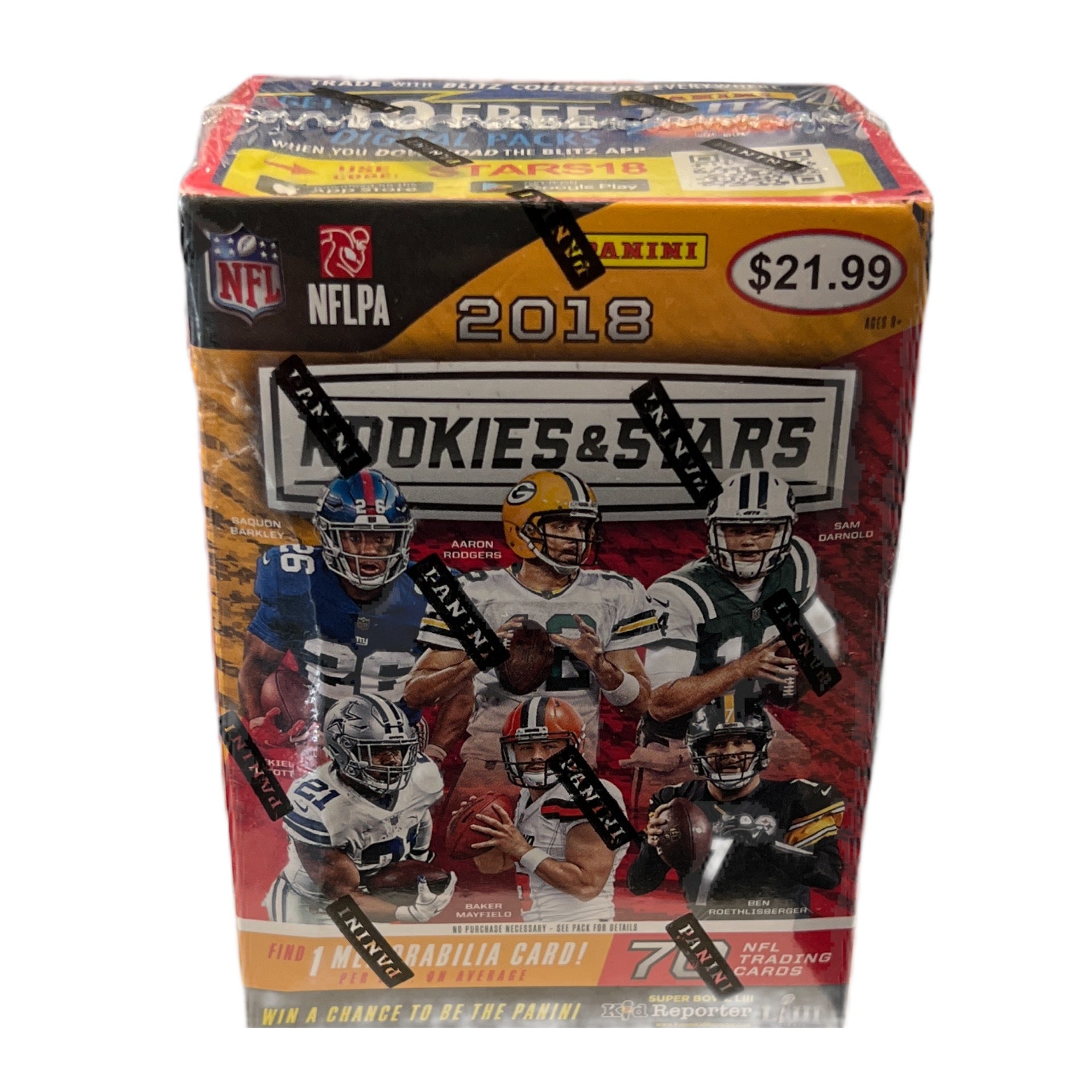s680129065388134146_p1516_i1_w1920 2018 Rookies & Stars Football Blaster Box - Image 1