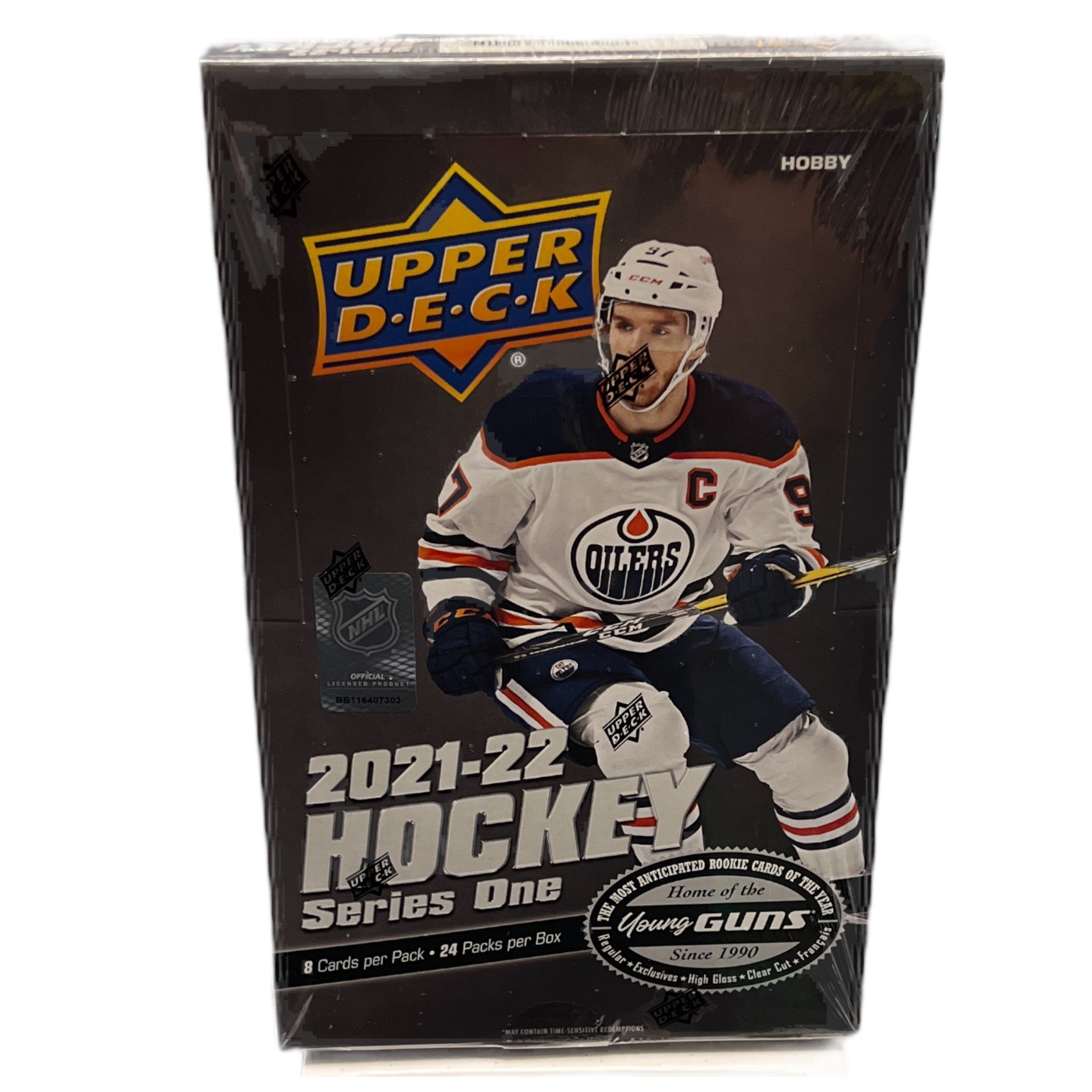 s680129065388134146_p1518_i1_w1920 2021/22 Upper Deck Series 1 Hockey Hobby Box - Image 1