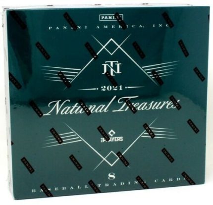 2021 Panini National Treasures Baseball Hobby 4 Box Case