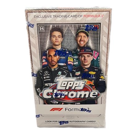 2021 Topps Chrome Formula 1 F1 Racing Hobby Box
