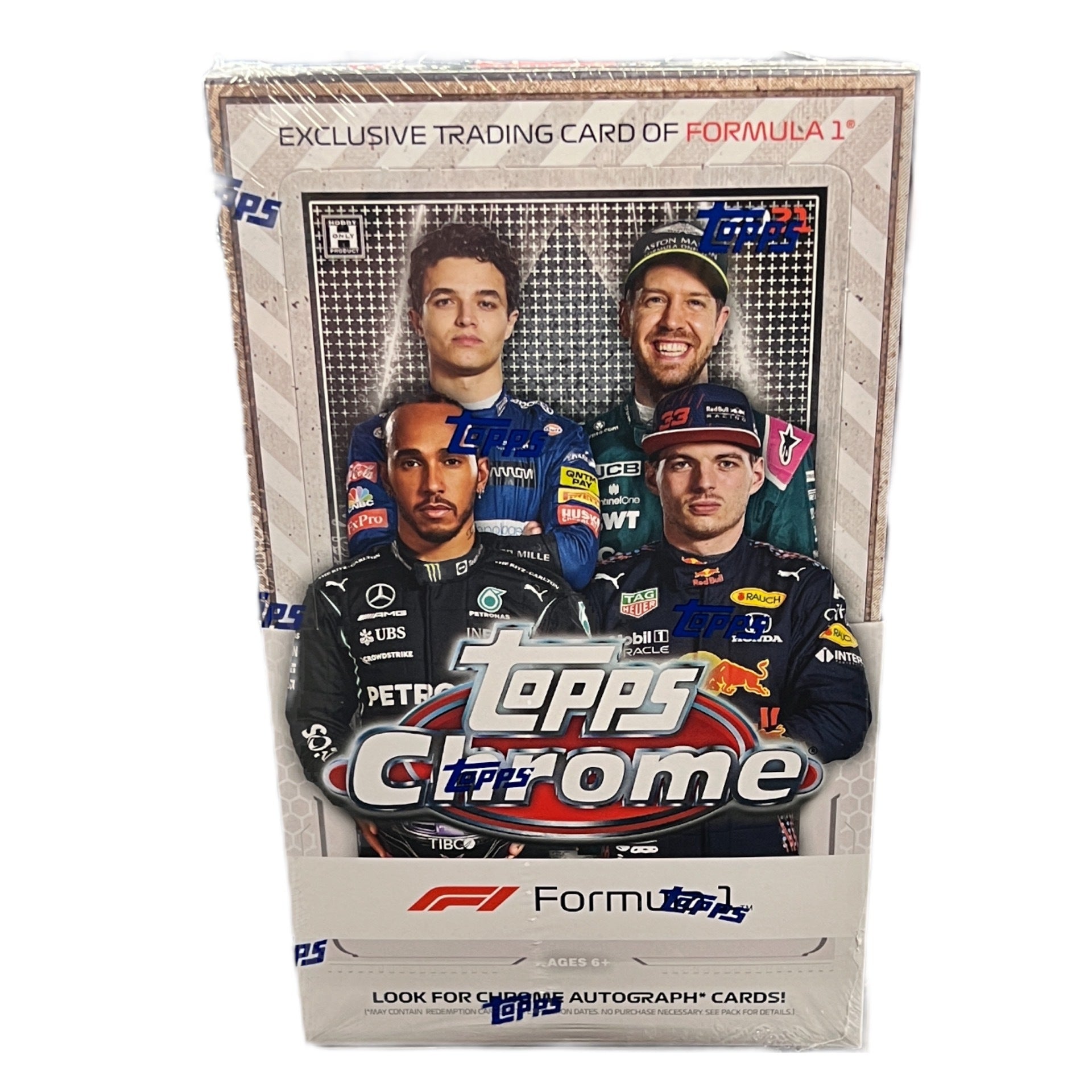 s680129065388134146_p1527_i1_w1920 2021 Topps Chrome Formula 1 F1 Racing Hobby Box - Image 1