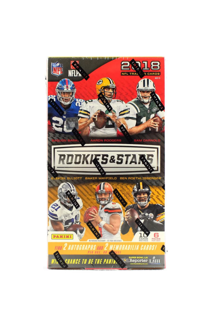 s680129065388134146_p1549_i2_w716 2018 Rookies & Stars Football Hobby Box - Image 1