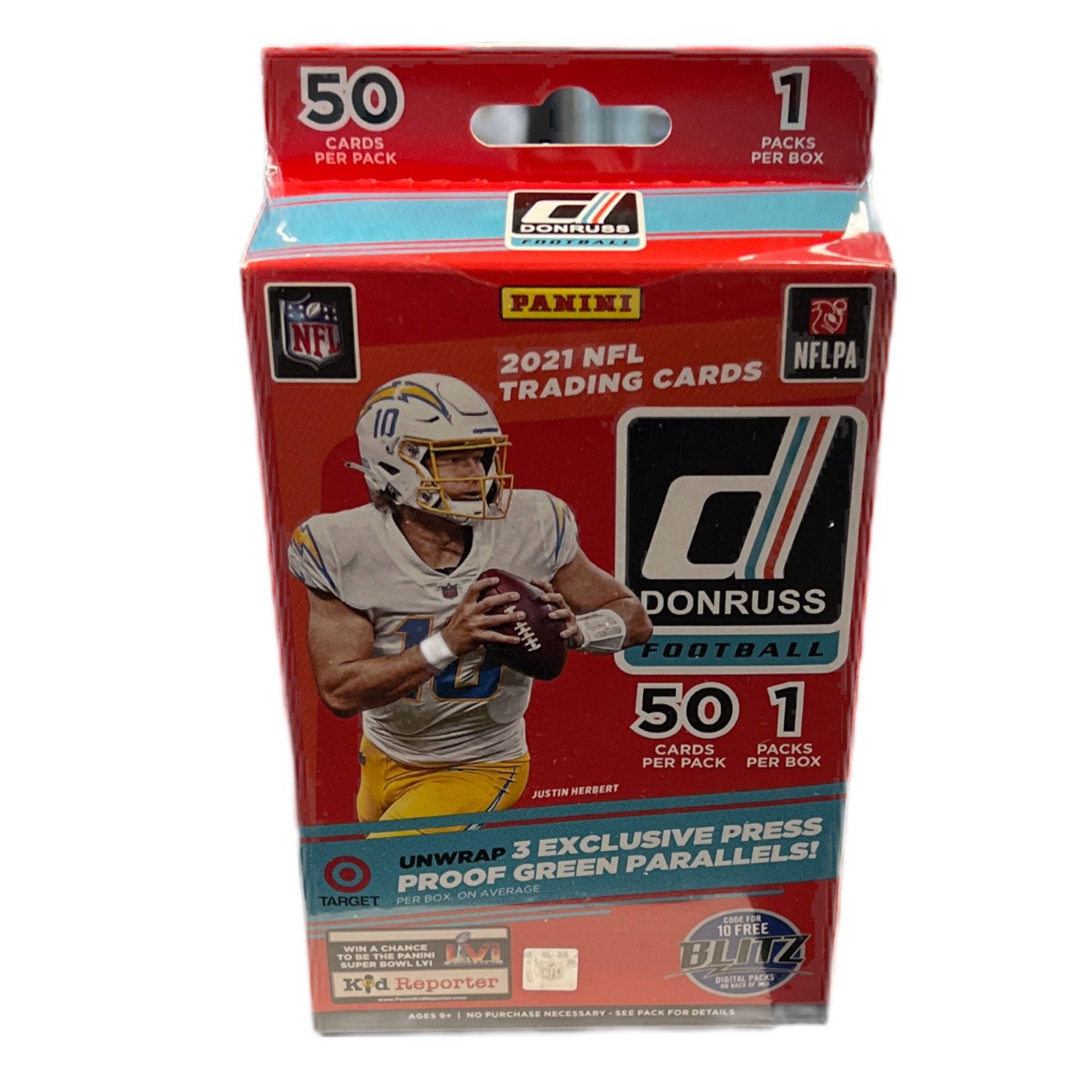 s680129065388134146_p1554_i1_w1920 2021 Donruss Football Hanger Box - Image 1