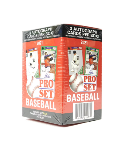 2021 Leaf Pro Set Baseball Hobby Blaster 20 Box Case