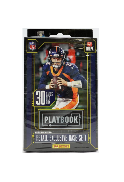 2020 Panini Playbook Football Hanger Box (Orange)