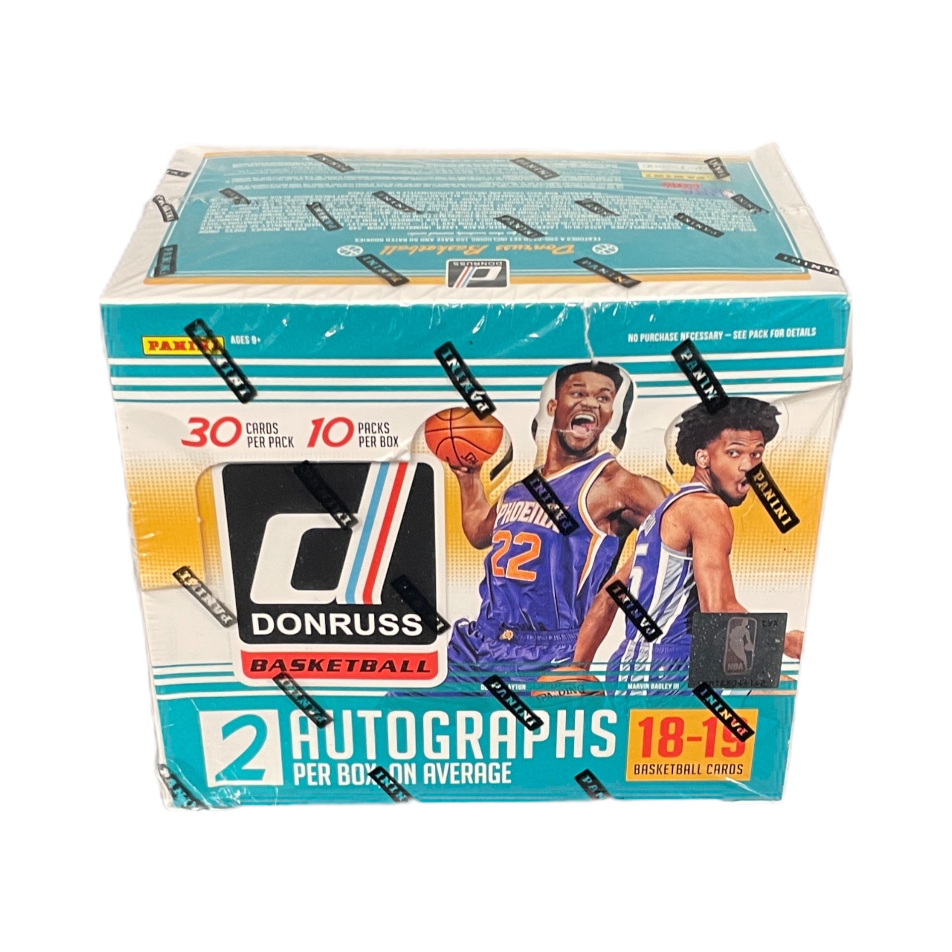 s680129065388134146_p1603_i1_w1920 2018/19 Panini Donruss Basketball Hobby Box - Image 1