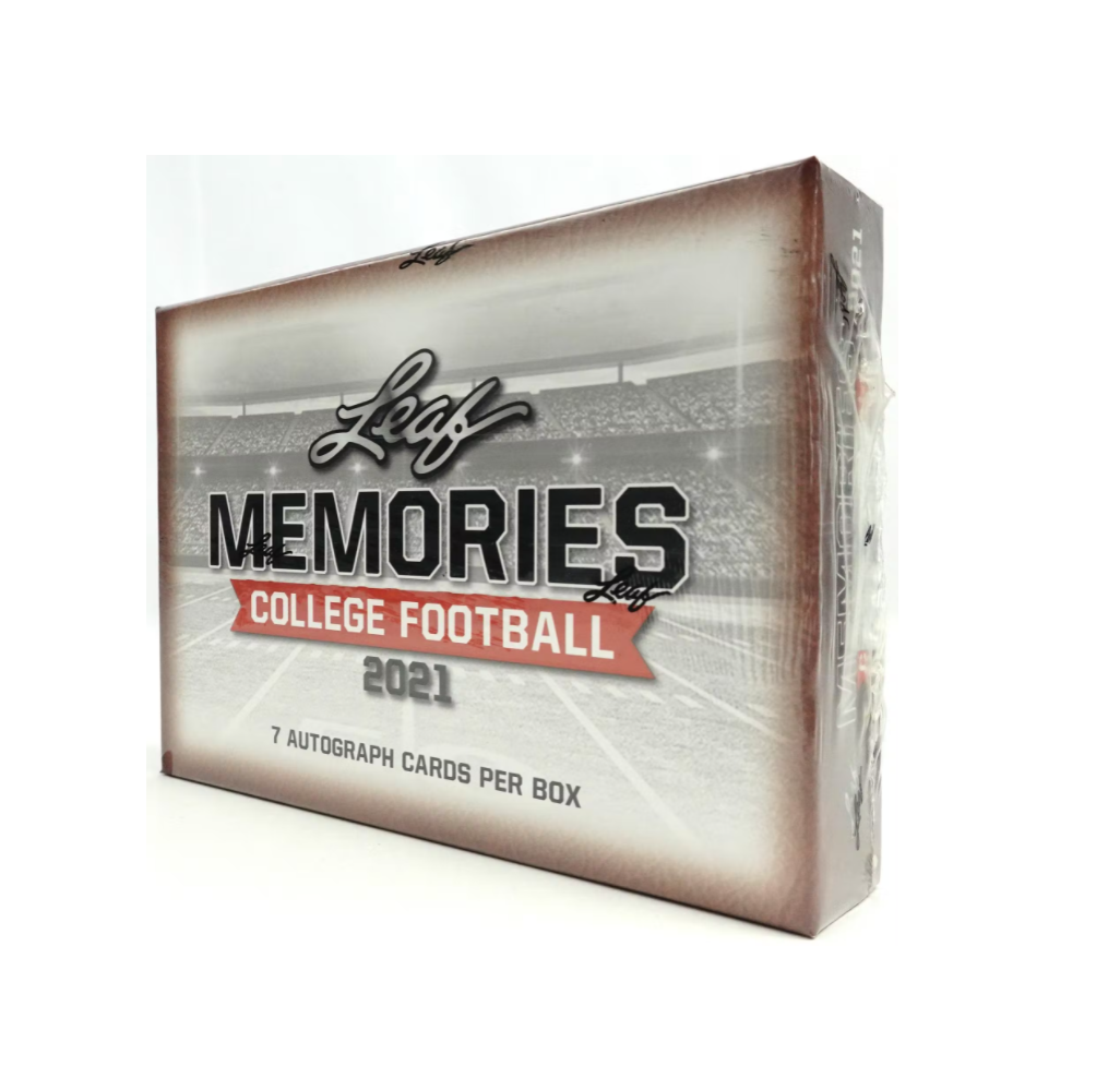 s680129065388134146_p1606_i2_w1026 2021 Leaf College Football Memories 12 Box Case - Image 1