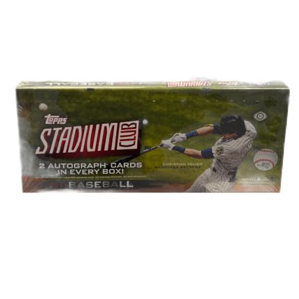 2021 Topps Stadium Club Baseball Hobby Box