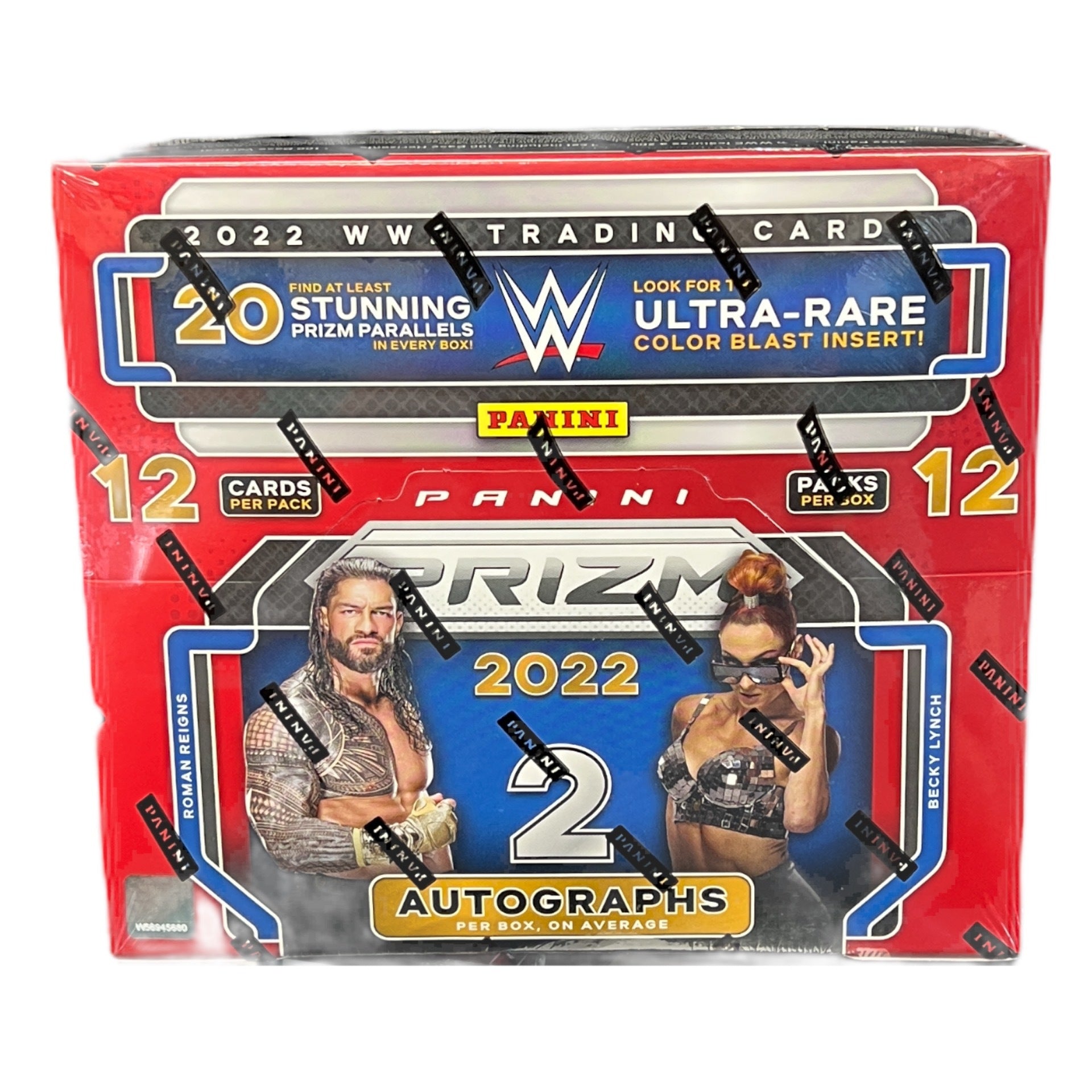 s680129065388134146_p1620_i1_w1920 2022 Panini WWE Prizm Wrestling Hobby Box - Image 1