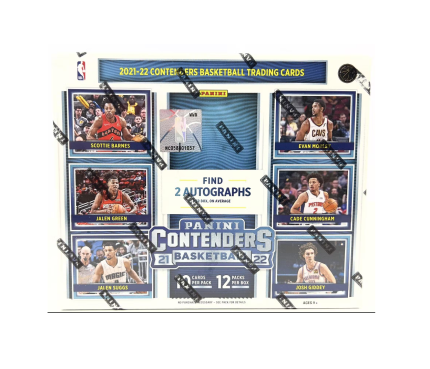 2021/22 Contenders Basketball Hobby 12 Box Case