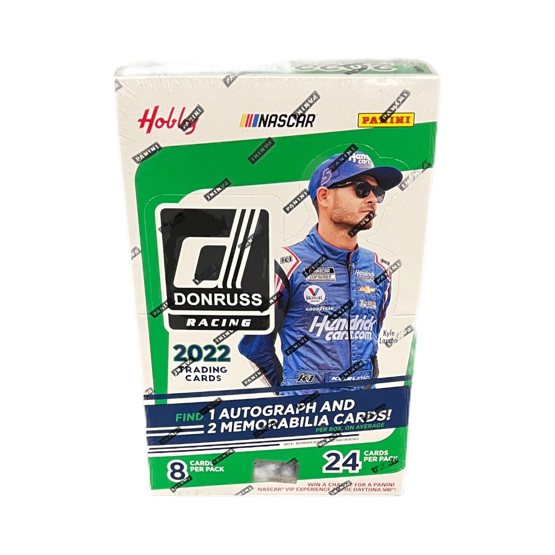 s680129065388134146_p1659_i1_w1920 2022 Donruss Racing NASCAR Hobby 20 Box Case - Image 1