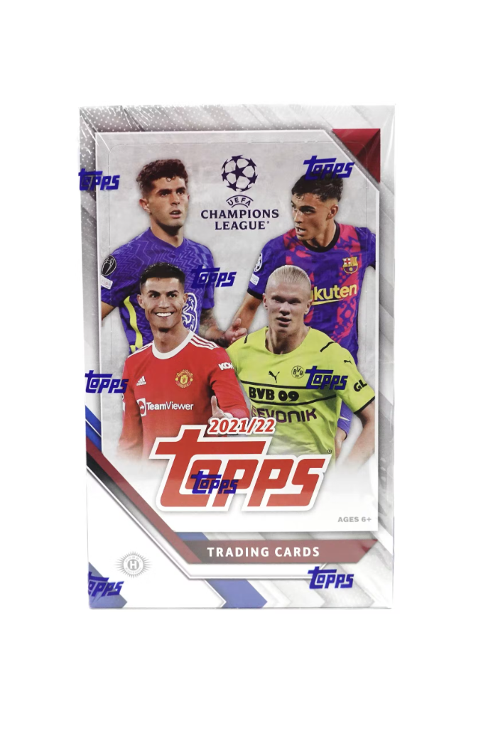 s680129065388134146_p1660_i1_w694 2021/22 Topps UEFA Champions League Soccer Hobby 12 Box Case - Image 1