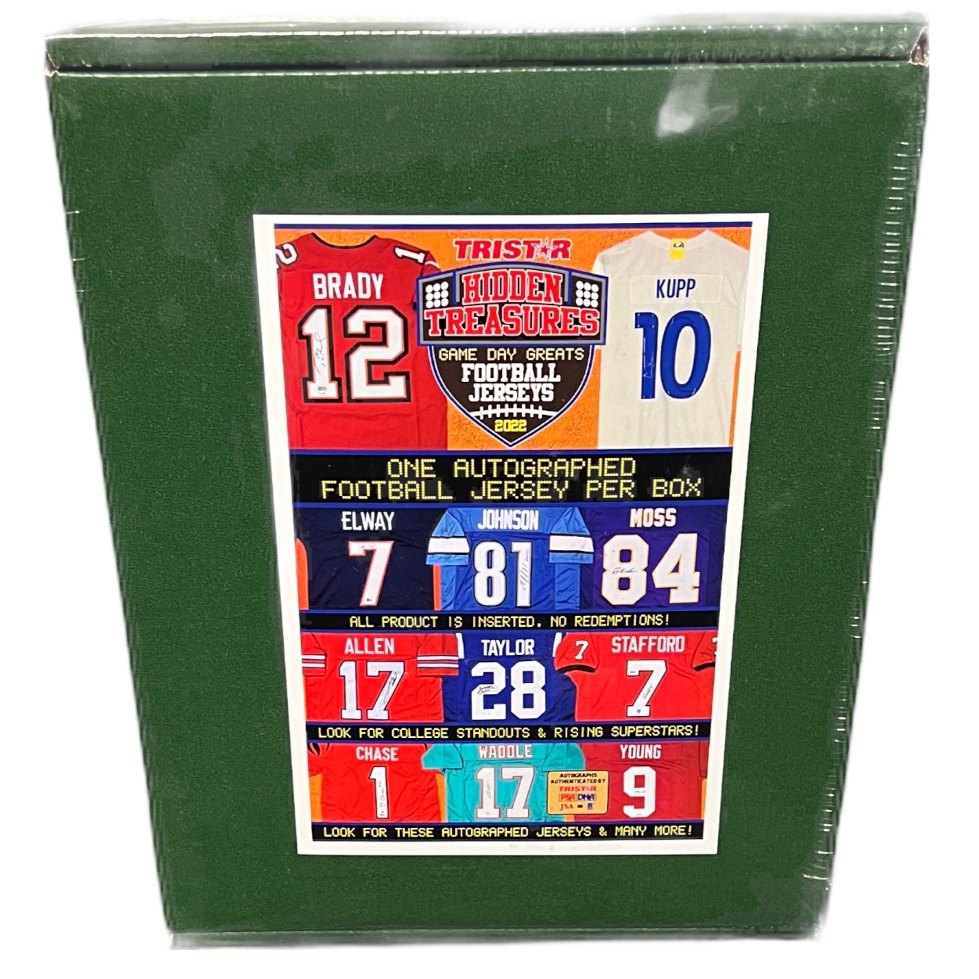 s680129065388134146_p1662_i1_w1920 2022 TRISTAR Hidden Treasures Signed Football Jersey Box - Image 1