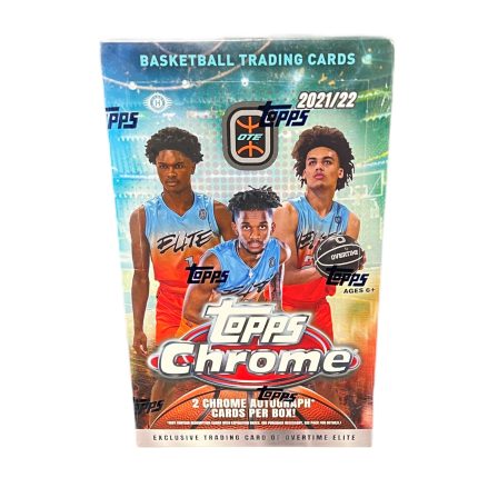 2021/22 Topps Chrome OTE Overtime Basketball Hobby Box