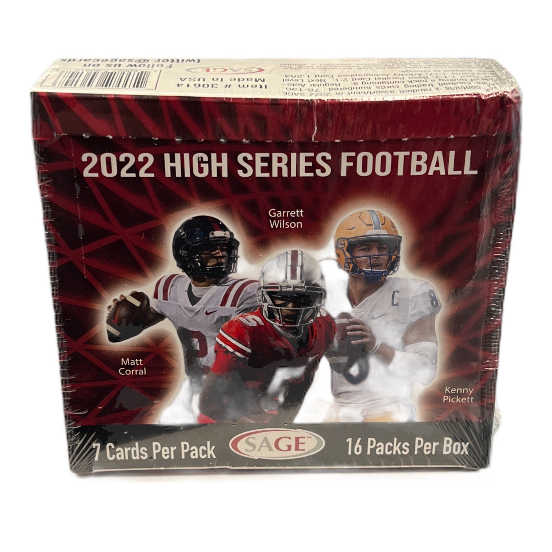 s680129065388134146_p1712_i1_w1920 2022 Sage High Series Football Hobby Box - Image 1