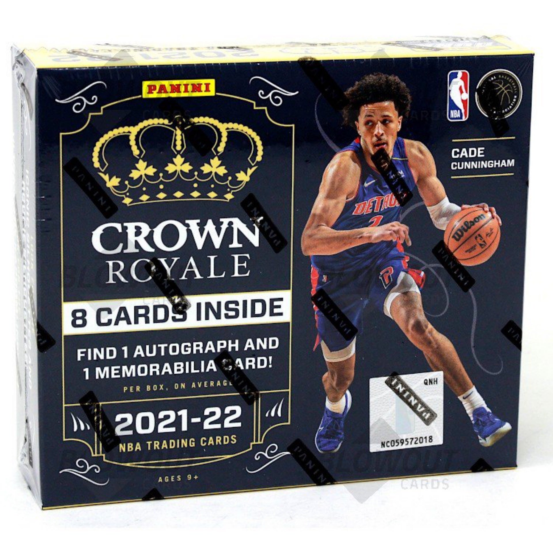 s680129065388134146_p1727_i1_w1920 2021/22 Panini Crown Royale Basketball Hobby Box - Image 1