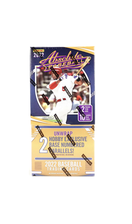2022 Panini Absolute Baseball Hobby Box