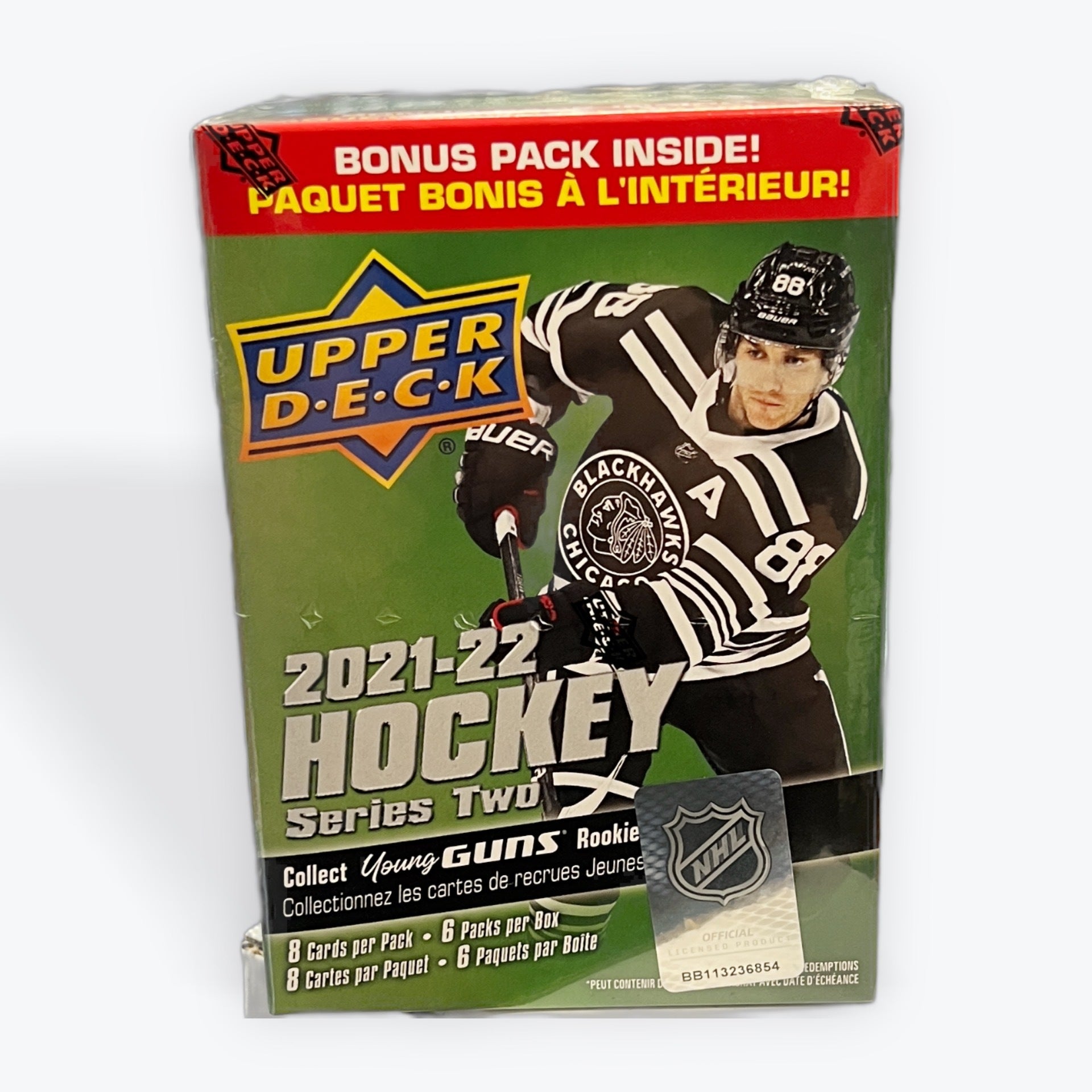 s680129065388134146_p1833_i1_w1920 2021/22 Upper Deck Series 2 Hockey Blaster Box - Image 1