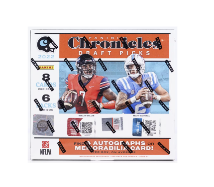 2022 Chronicles Draft Picks Football Hobby Box