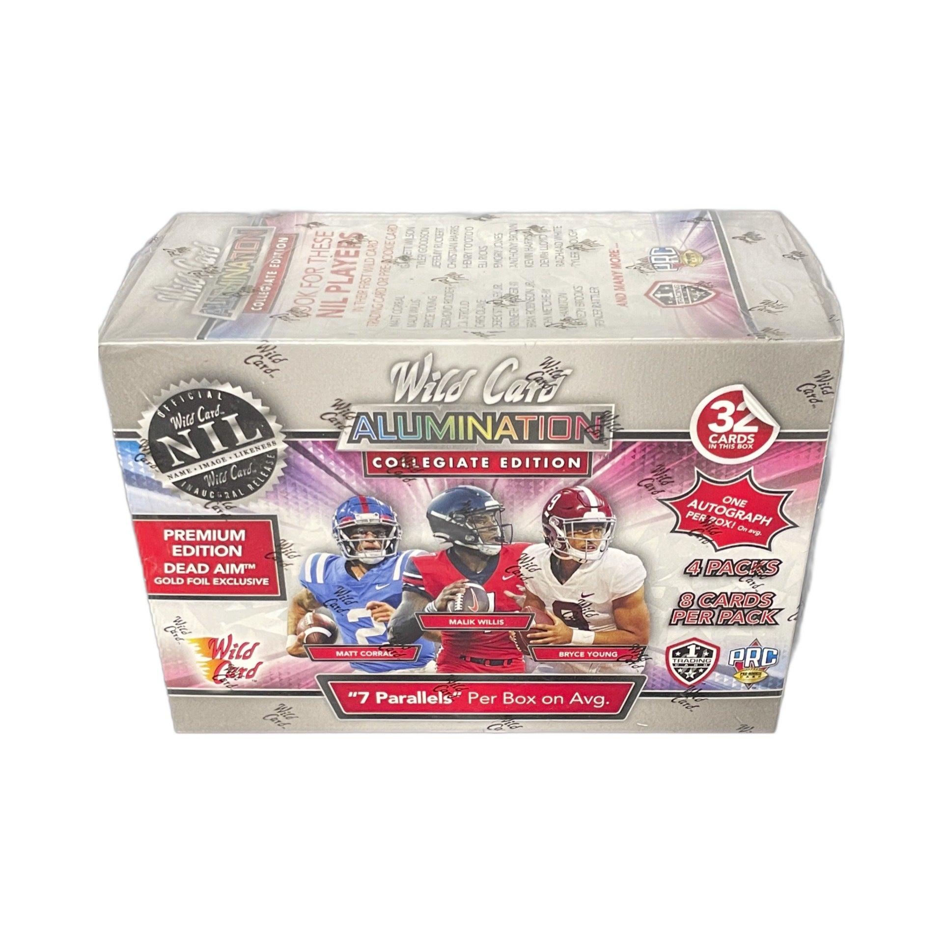 s680129065388134146_p1866_i1_w1920 2022 Wild Card Alumination Football Collegiate Edition Mega Box - Image 1