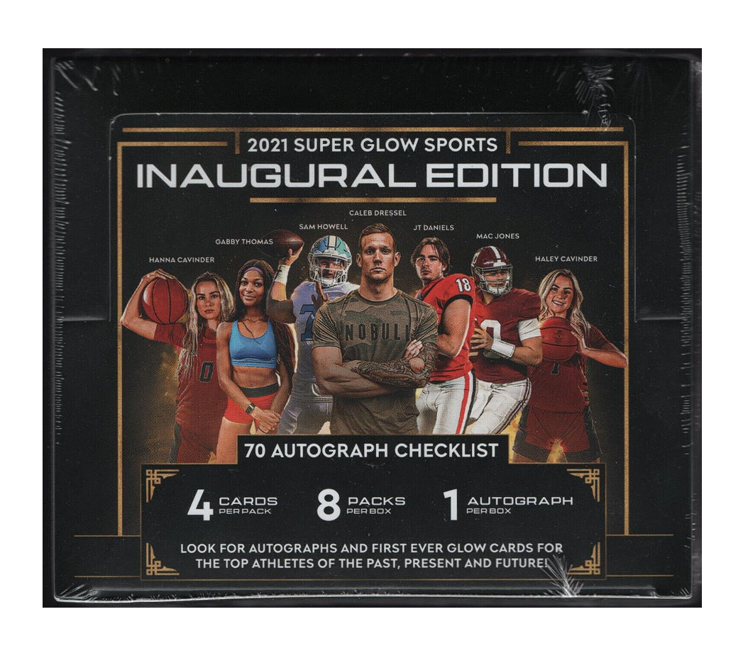 s680129065388134146_p1876_i2_w1054 2021 Super Glow Sports Inaugural Edition Hobby Box - Image 1