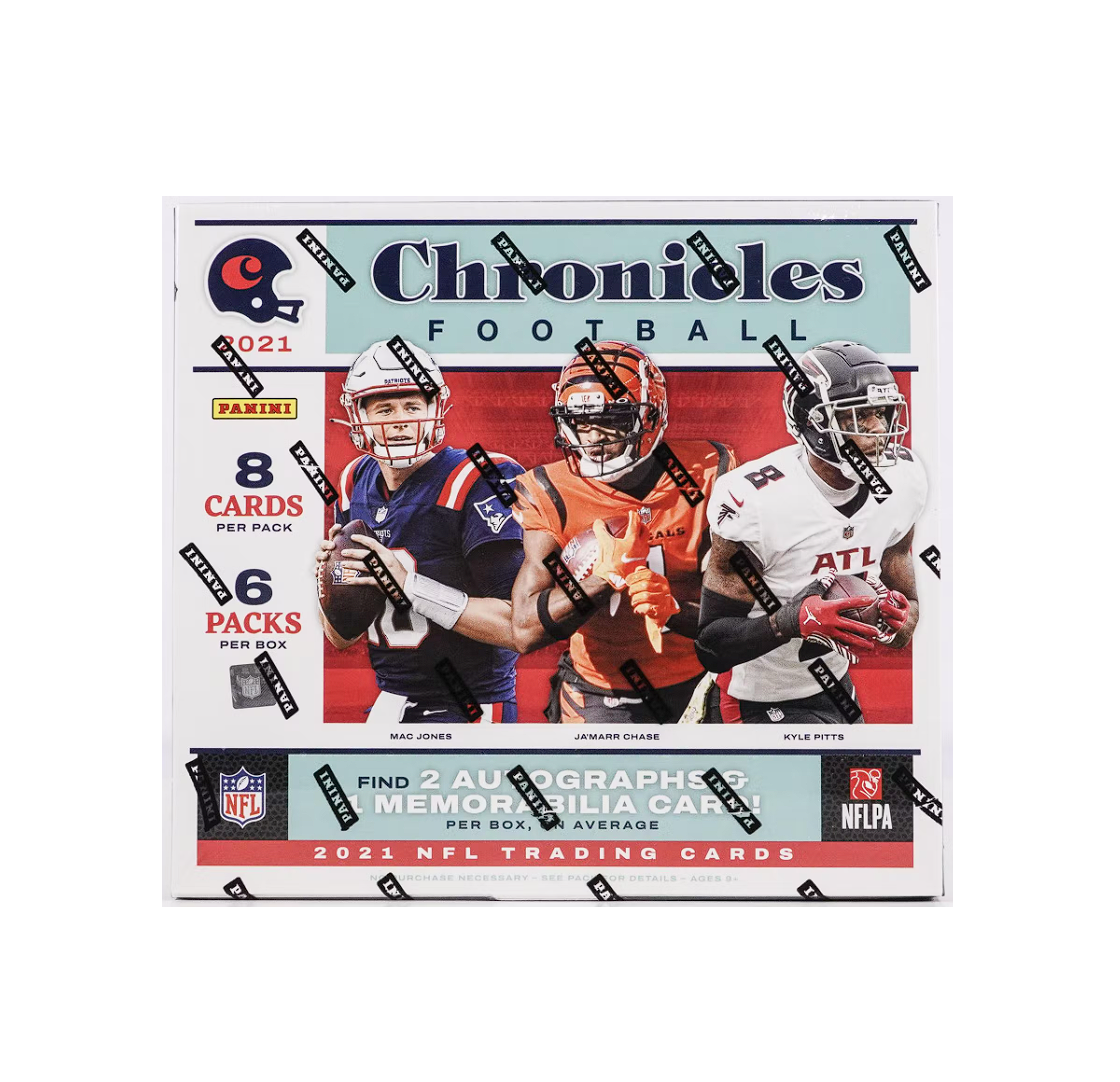 s680129065388134146_p1881_i2_w1120 2021 Panini Chronicles Football Hobby Box - Image 1