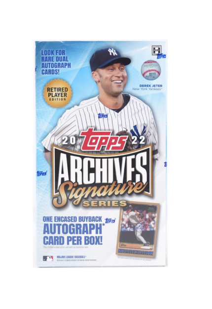 2022 Topps Archives Signature Series Retired Player Edition