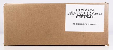 2022 Leaf Ultimate Draft Football 12 Box Case