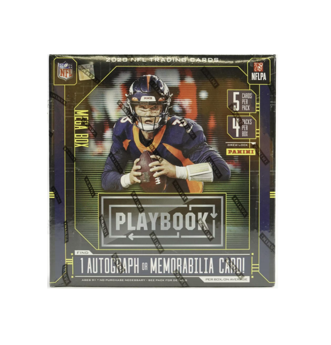 s680129065388134146_p18_i4_w1094 2020 Panini Playbook Football Mega Box (Orange) - Image 1