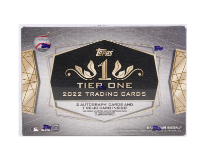 2022 Topps Tier One Baseball Hobby